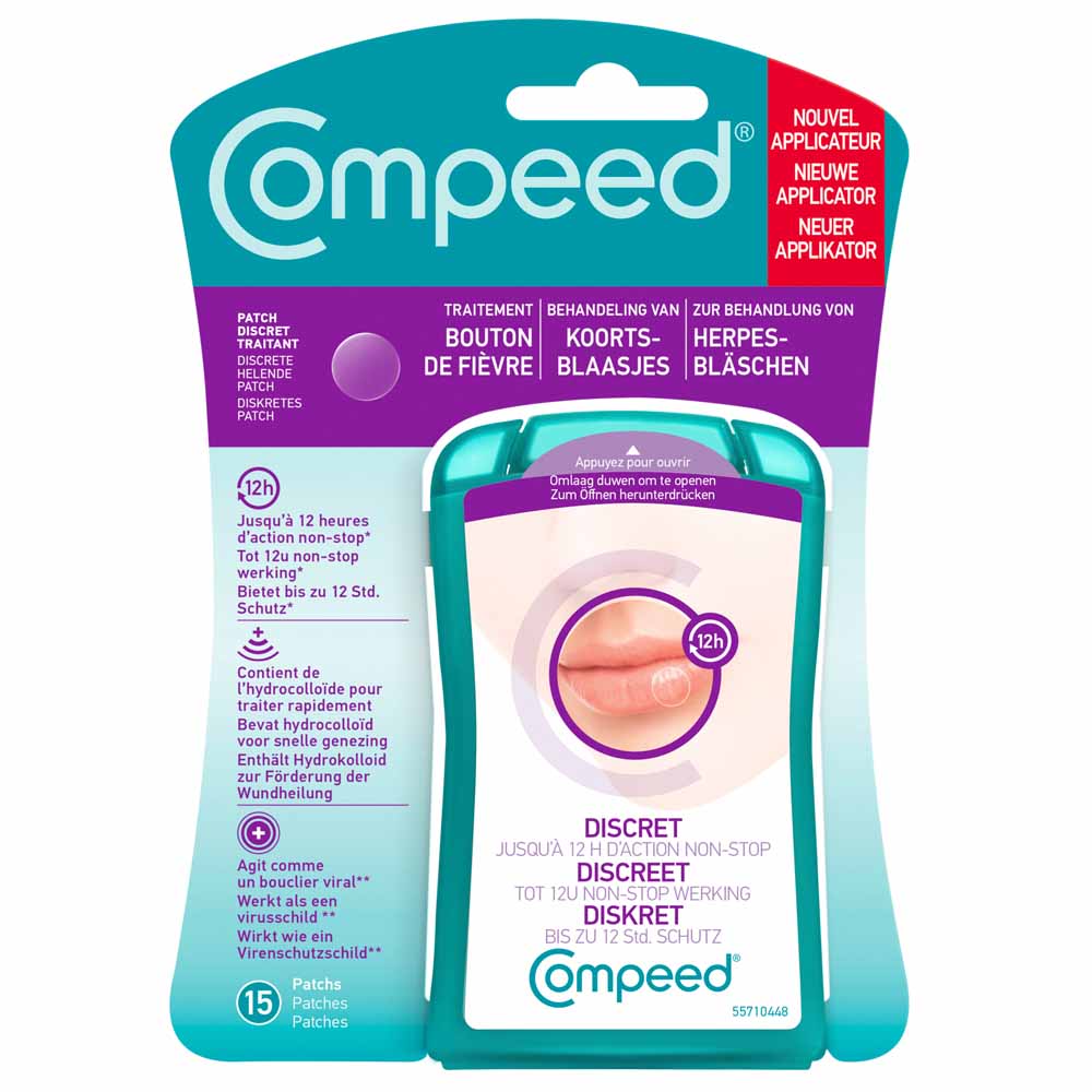 Compeed Parches para ampollas de herpes febril unité x15
