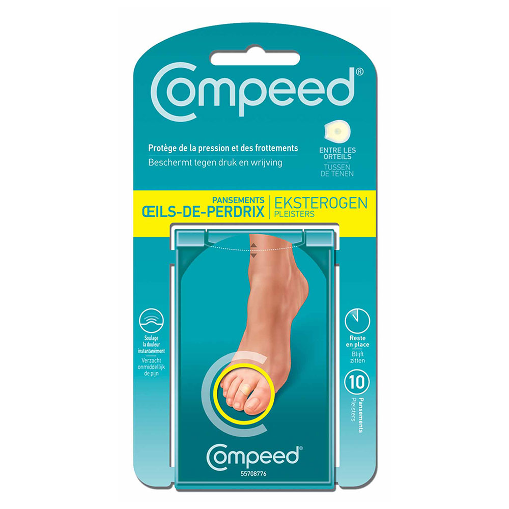 Compeed Parches para ojos de gallo plaintext unidades 10 unidades