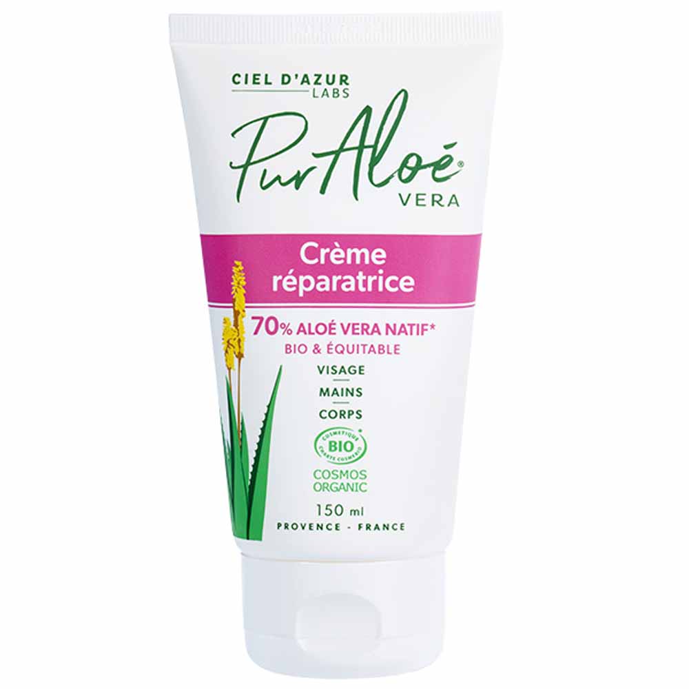Pur Aloé Crema Reparadora Rostro Manos Cuerpo Bio 150ml