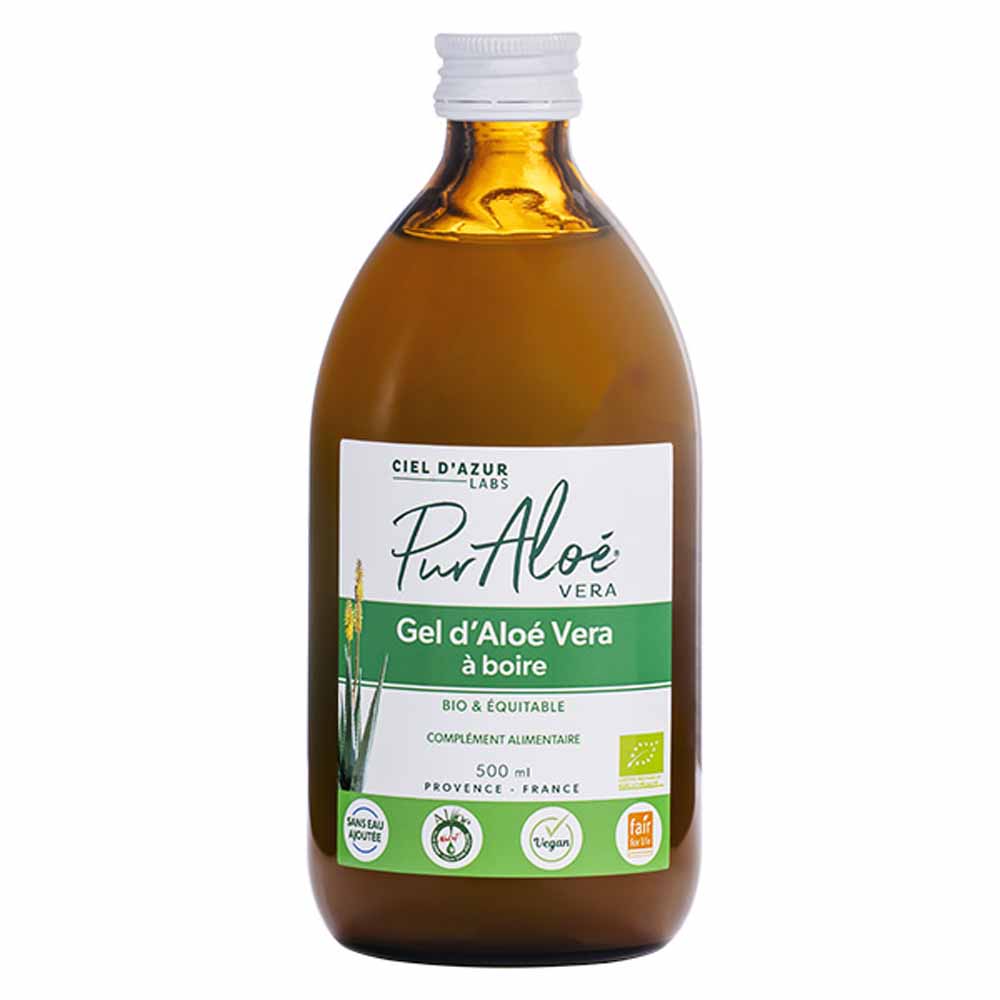 Pur Aloé Gel de Aloe vera Bio y de comercio justo 500 ml