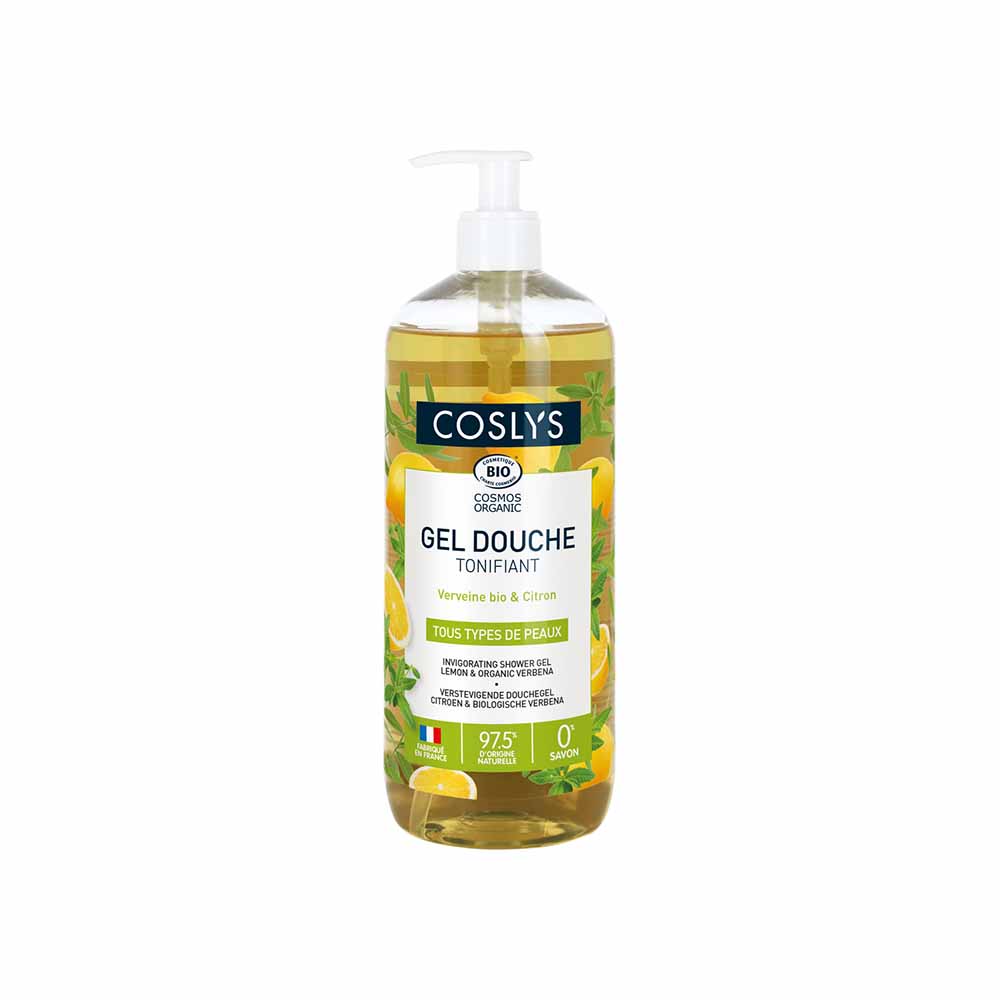 Coslys Gel de ducha Bio de Verbena de Limón 1L