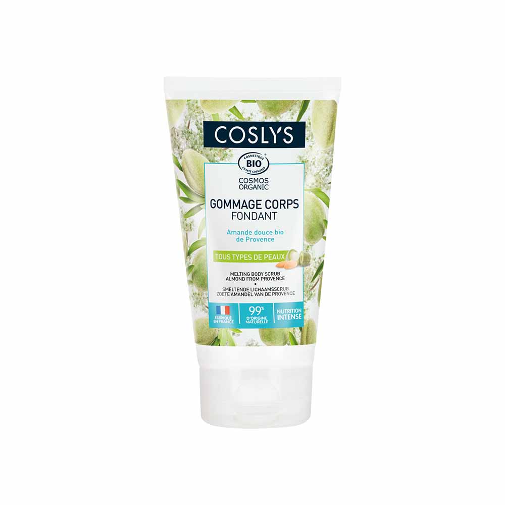 Coslys Exfoliante corporal fundente Bio Almendra dulce 150g