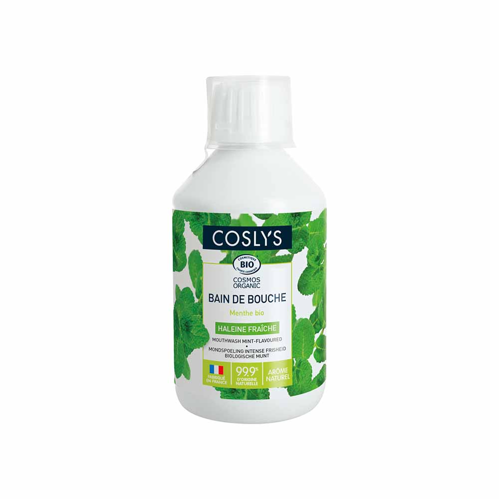 Coslys Enjuague bucal Organic Fresh Breath Menta 250 ml