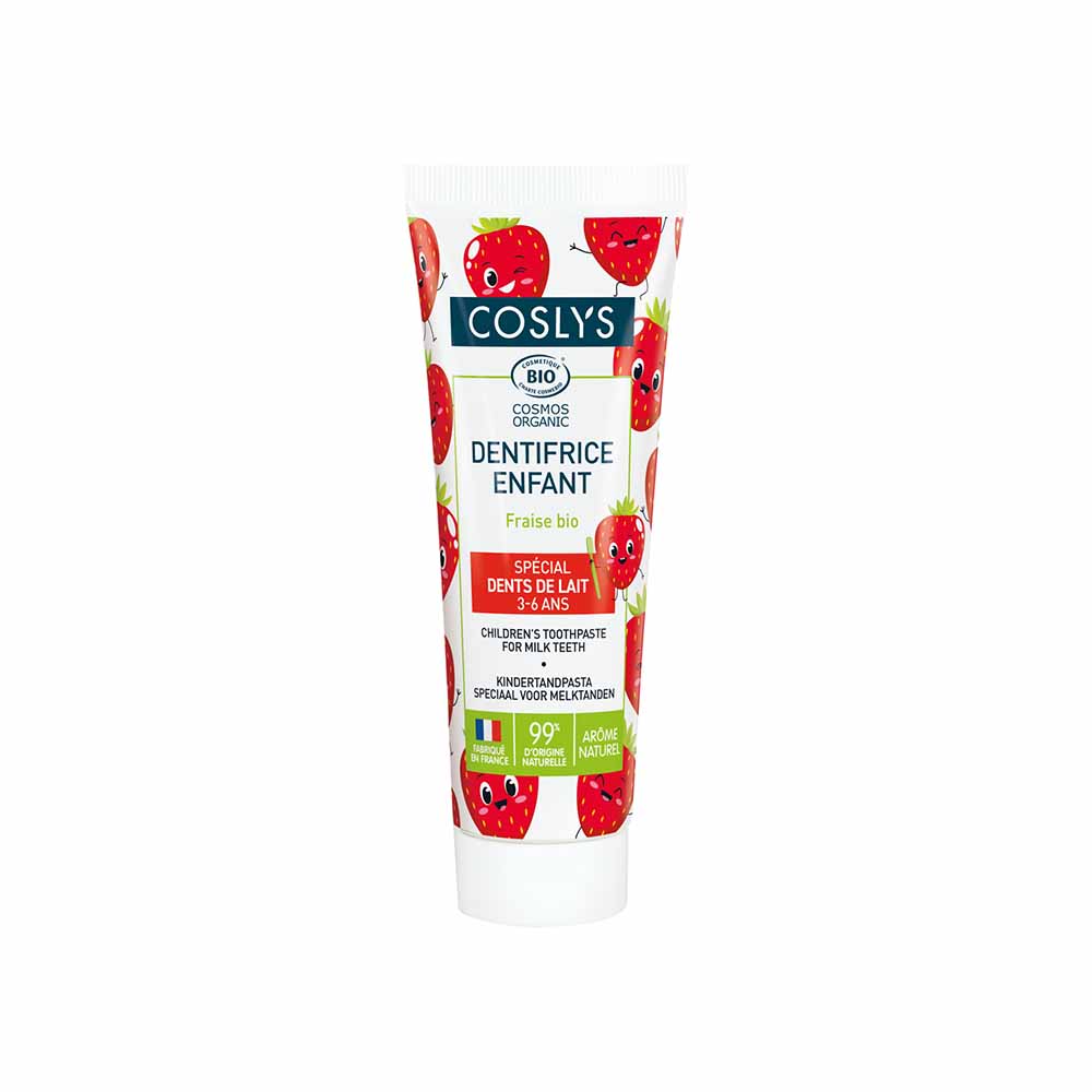Coslys Pasta dentífrica Junior de fresa Bio 50 ml