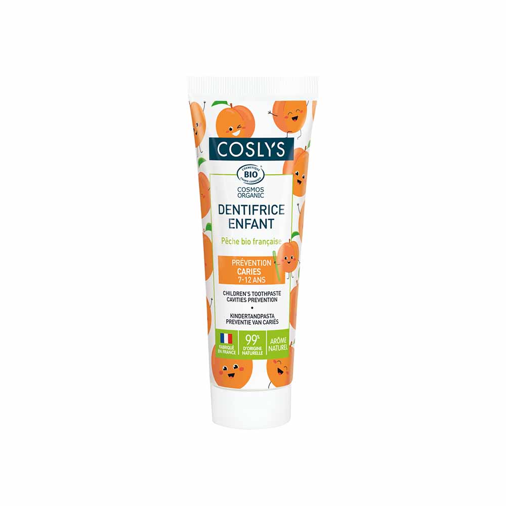 Coslys Pasta dentífrica infantil Fragancia de melocotón 50 ml