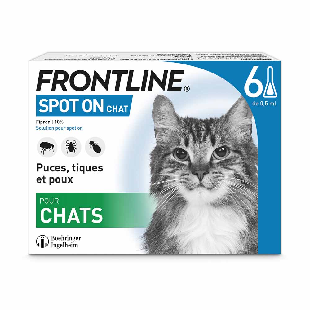 Frontline Spot On Gato 6 pipetas de 0.5ml