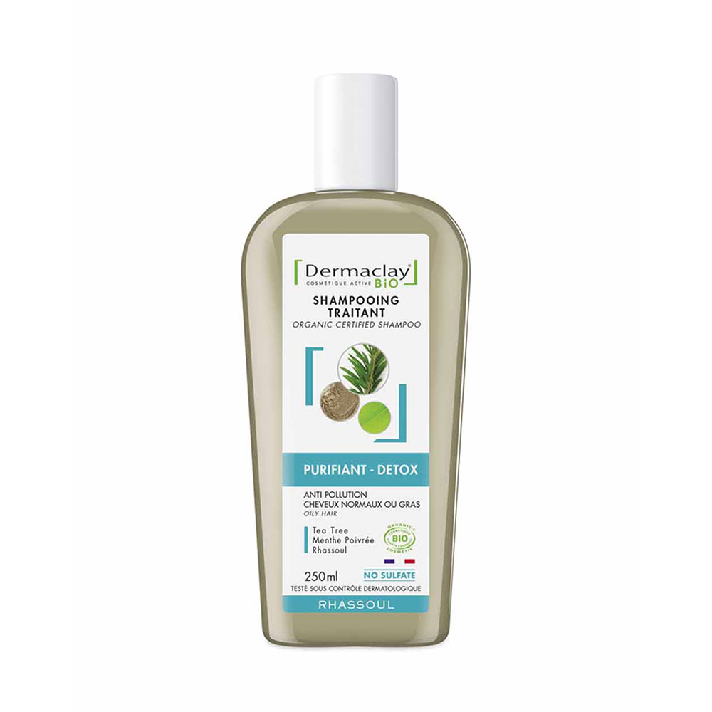 Dermaclay Champú purificante detox rhassoul 250ml