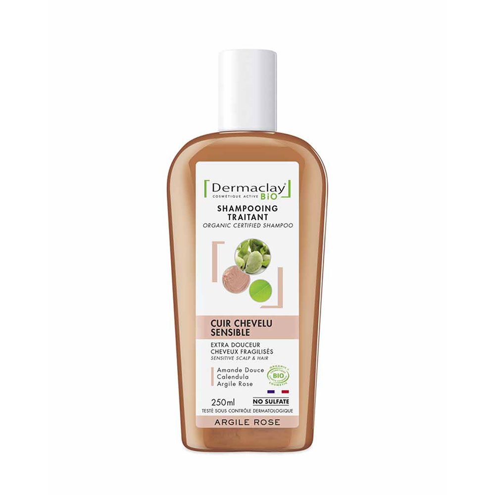 Dermaclay Champú de tratamiento bio cuero cabelludo sensible 250ml