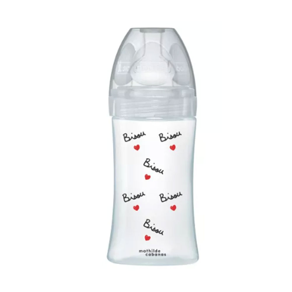 Dodie Sensation+ Biberón tetina plana flujo 2 Anti Cólicos 0-6 Meses 270ml Colección Matilde Cabanas