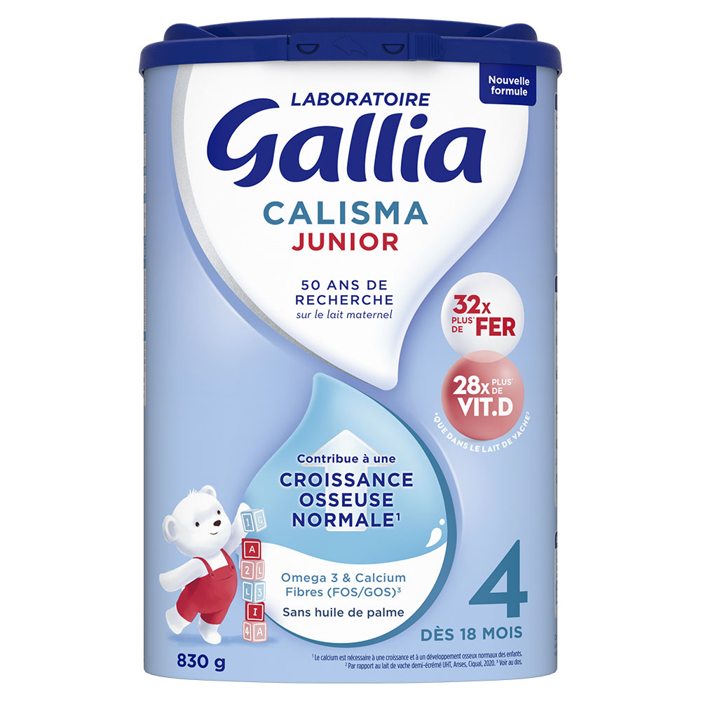 Gallia Leche en polvo 4 a partir de 18 meses 830 g