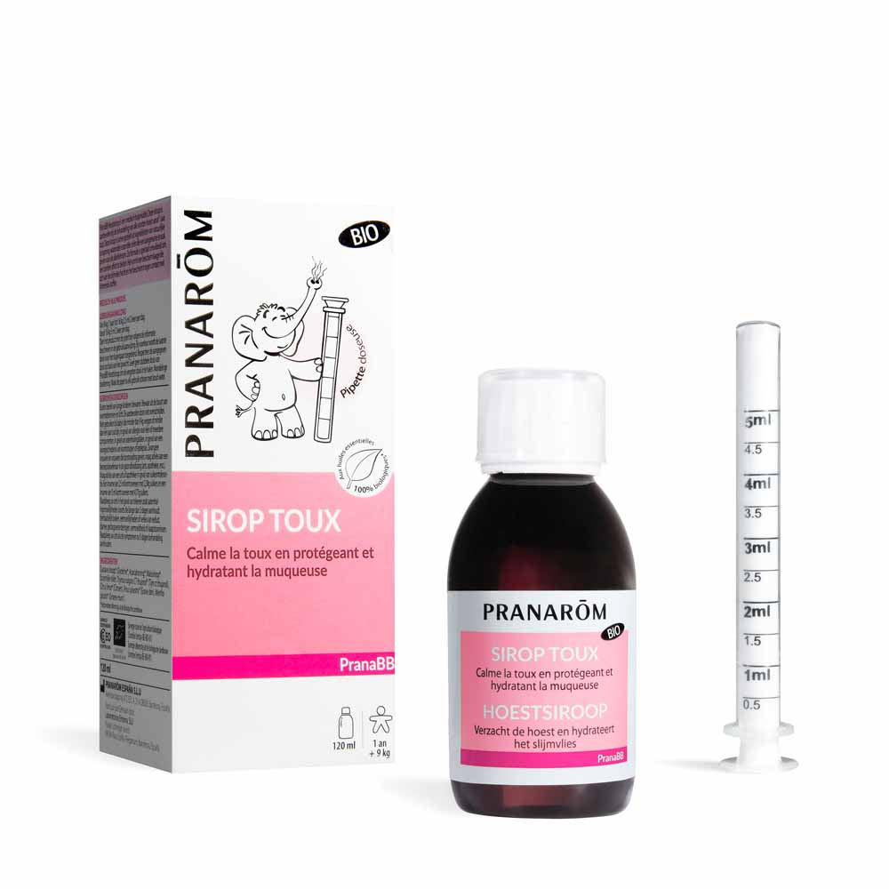 Pranarôm Pranabb Jarabe para la tos del bebé 120 ml