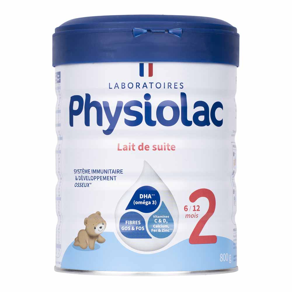 Physiolac 2 Leche en polvo De 6 a 12 meses 800g