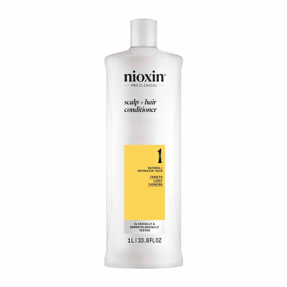 Nioxin System 1 Acondicionador Capilar Natural y Anticaída Moderada 1L