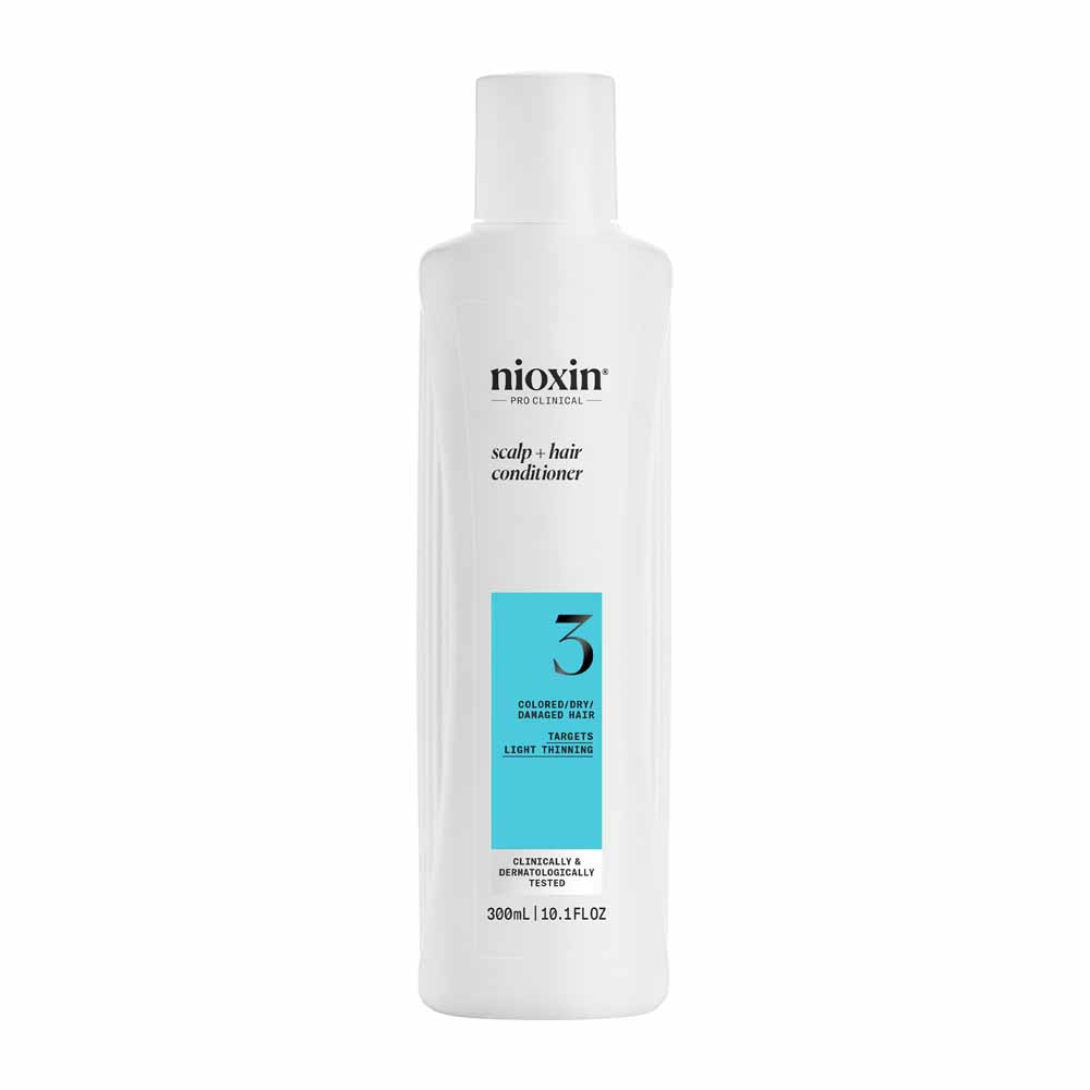 Nioxin System 3 Acondicionador para cabello teñido/seco/dañado y caída moderada 300 ml
