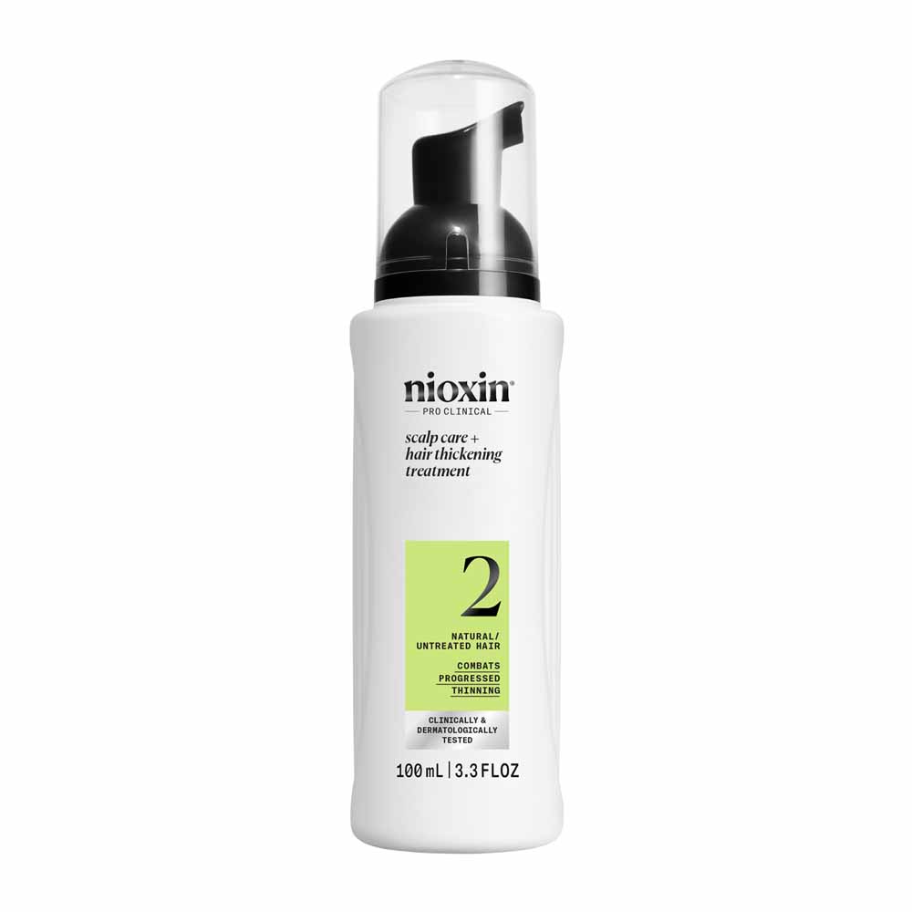 Nioxin System 2 Cuidado sin aclarado para cabello natural y caída avanzada 100 ml