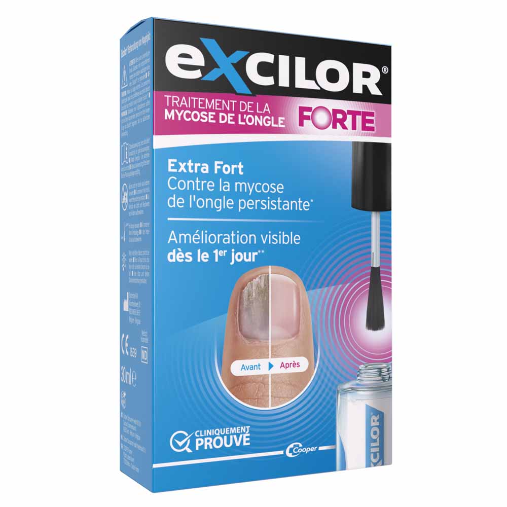 Excilor Tratamiento de los hongos en las uñas Fuerte 30 ml
