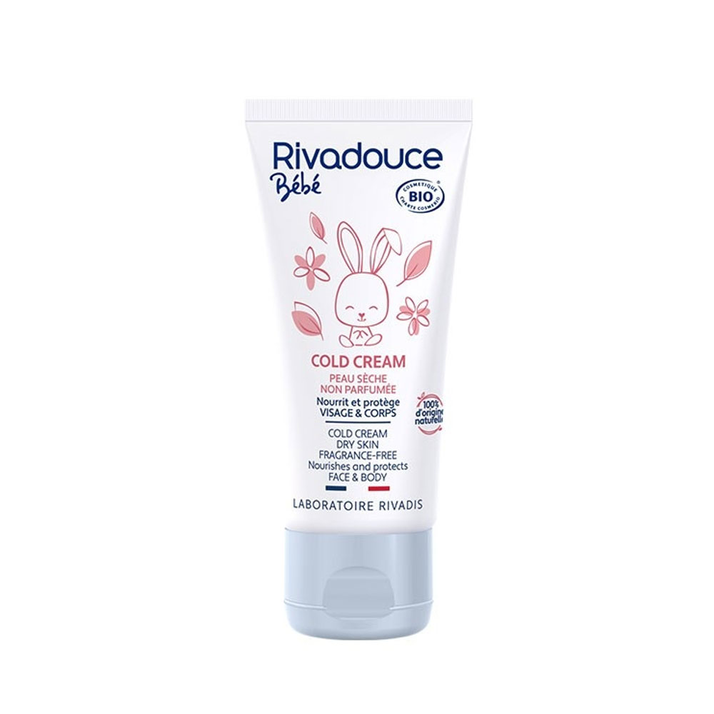 Rivadouce Bebé Cold Cream ecológico Cara y cuerpo 50 ml