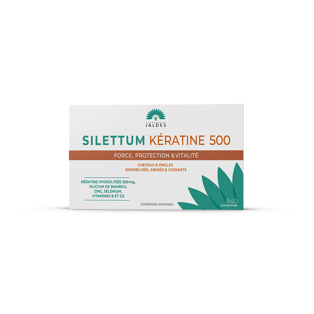 Jaldes Silettum Queratina 500 40 comprimidos