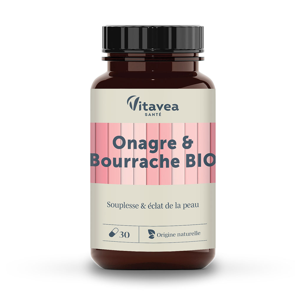 Vitavea Santé Nutri'sentiels Onagra ecológica x30 cápsulas
