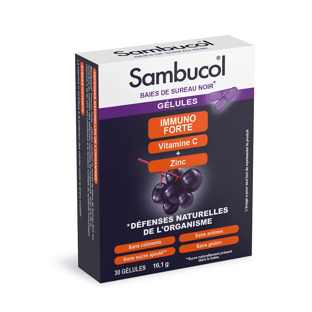 Sambucol Inmuno Forte Esenciales 30 gélules