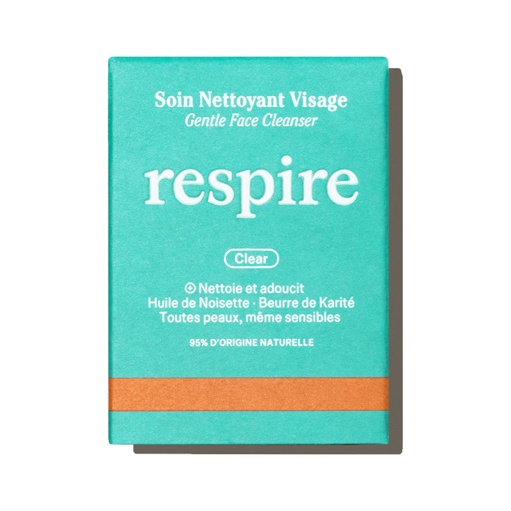 Respire Lavado facial sólido natural 50g