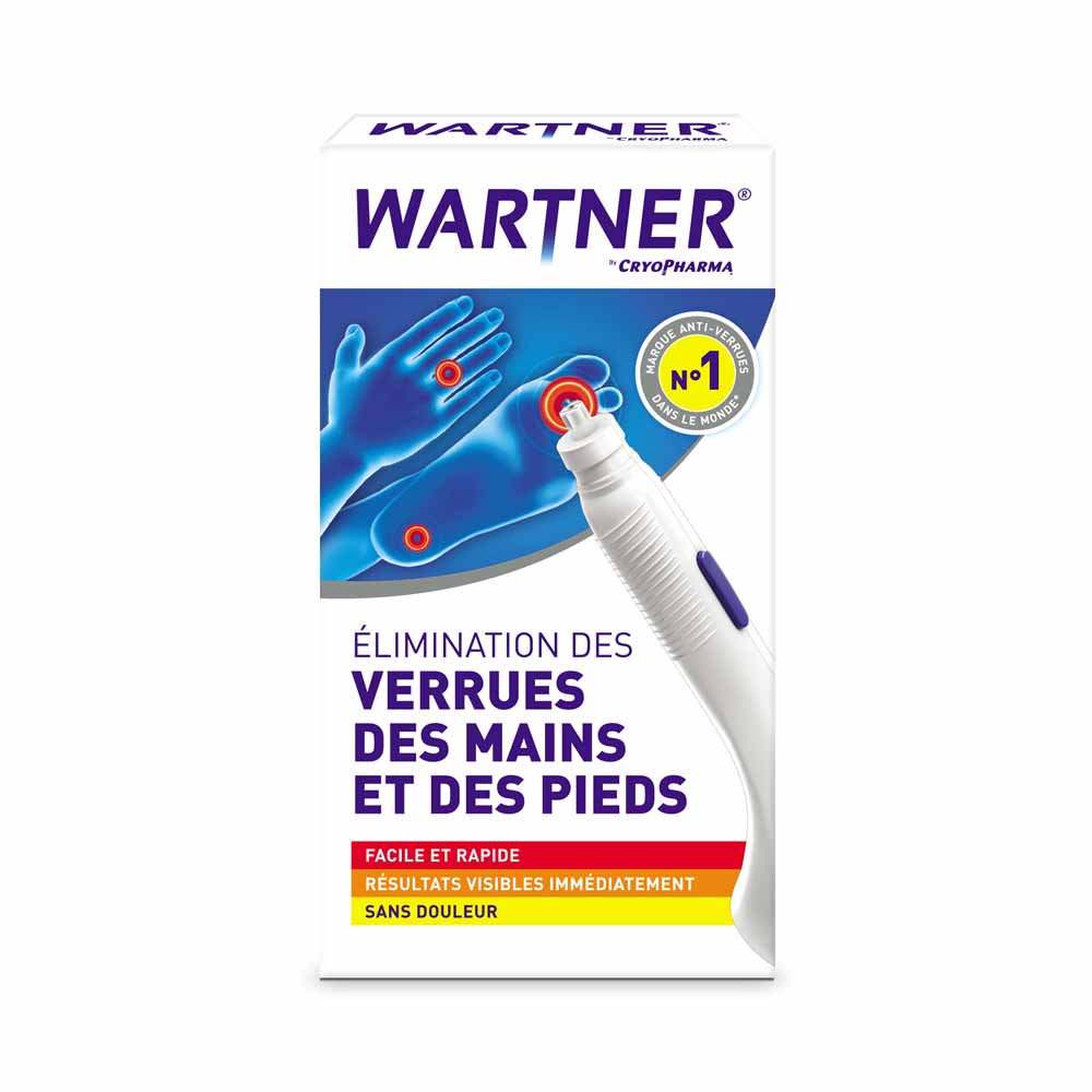 Wartner Lápiz antiverrugas para manos y pies Cryopharma 1.5 ml