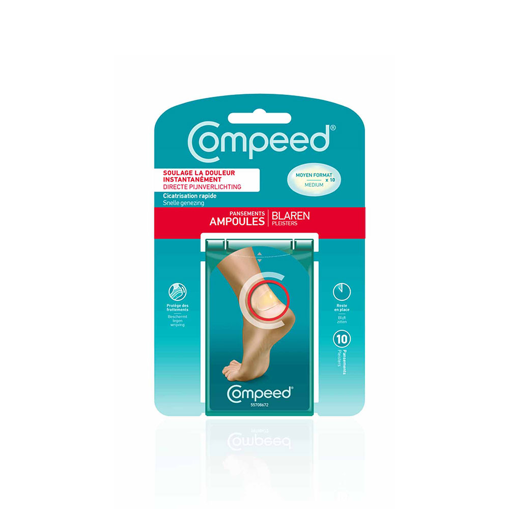 Compeed Apósitos para ampollas medianas x10