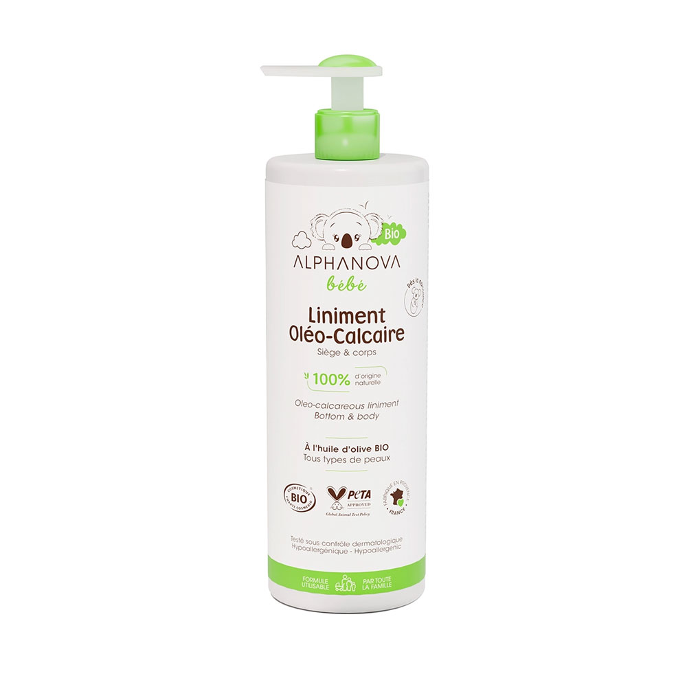 Alphanova Bebé Liniment oleocalcáreo bio 400 ml