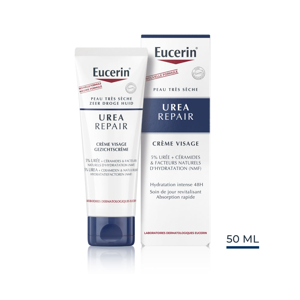 Eucerin UreaRepair Plus Crema facial 5% urea piel seca 50 ml