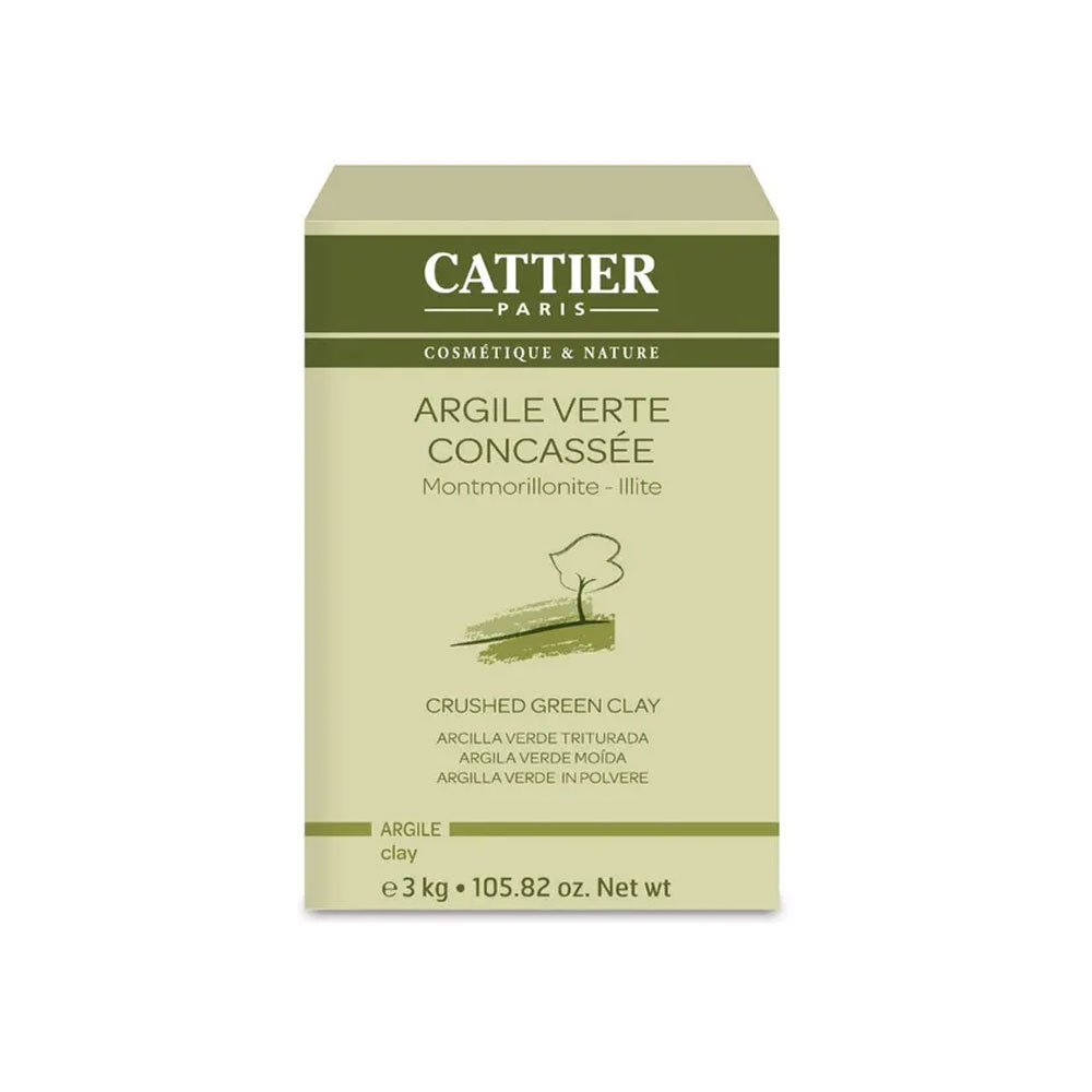 Cattier Arcilla Arcilla verde triturada 3 kg