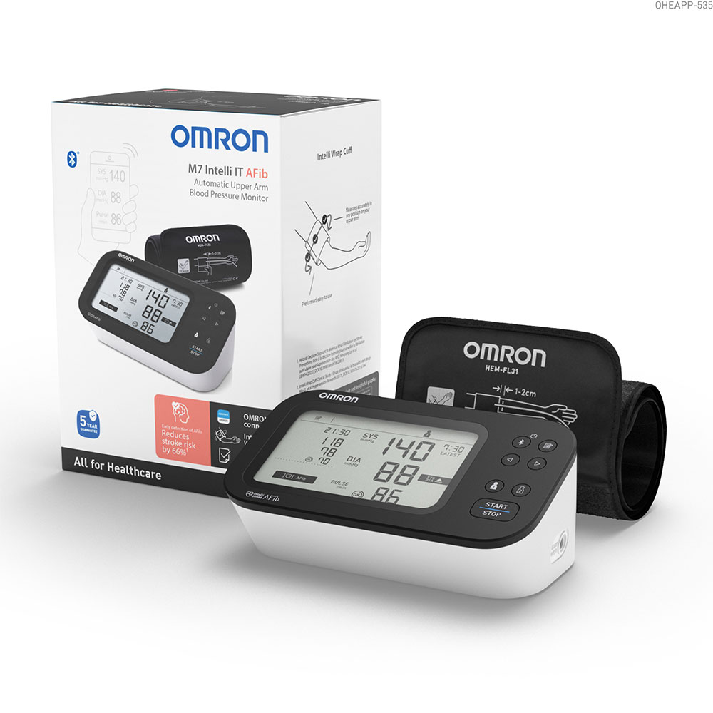 Omron Tensiómetro de brazo M7 Intelli IT AFib