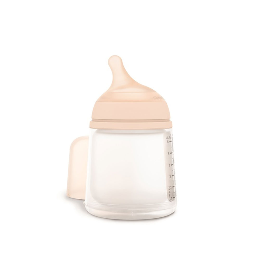 Suavinex Zero Zero Biberón anticólicos flujo lento 180 ml