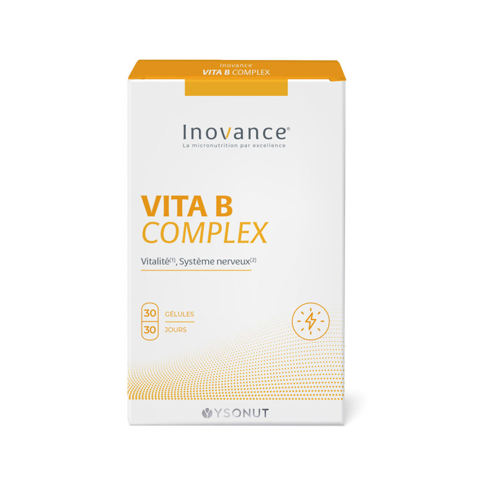 Inovance Complejo de vitamina B 30 cápsulas