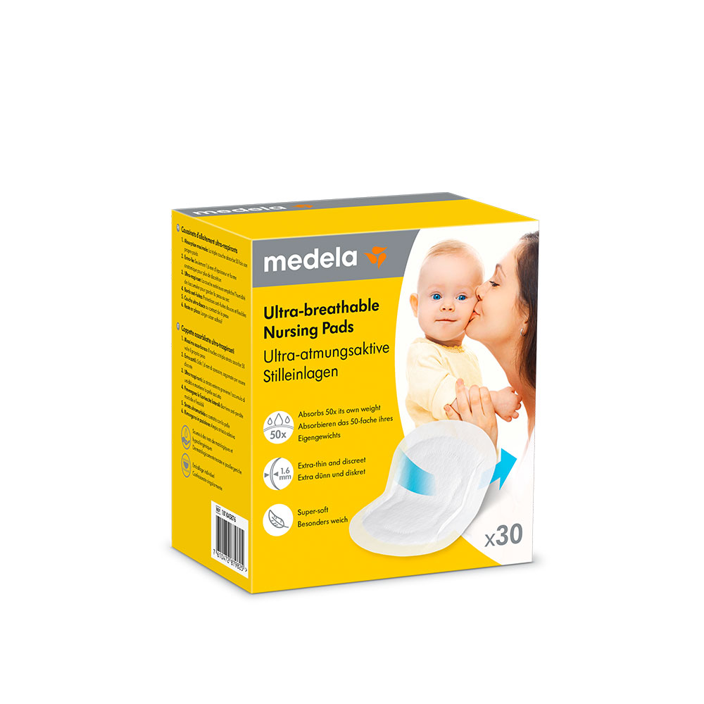 Medela Cojines de lactancia Respirables x30
