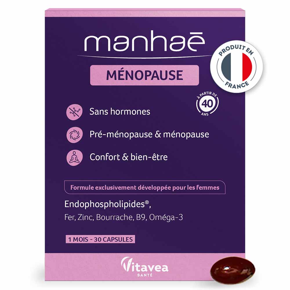 Manhaé Premenopausia menopausia sin hormonas 30 capsulas