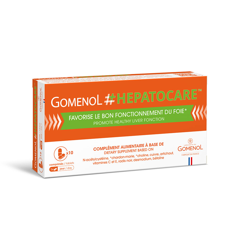 Gomenol Hepatocare 10 comprimidos