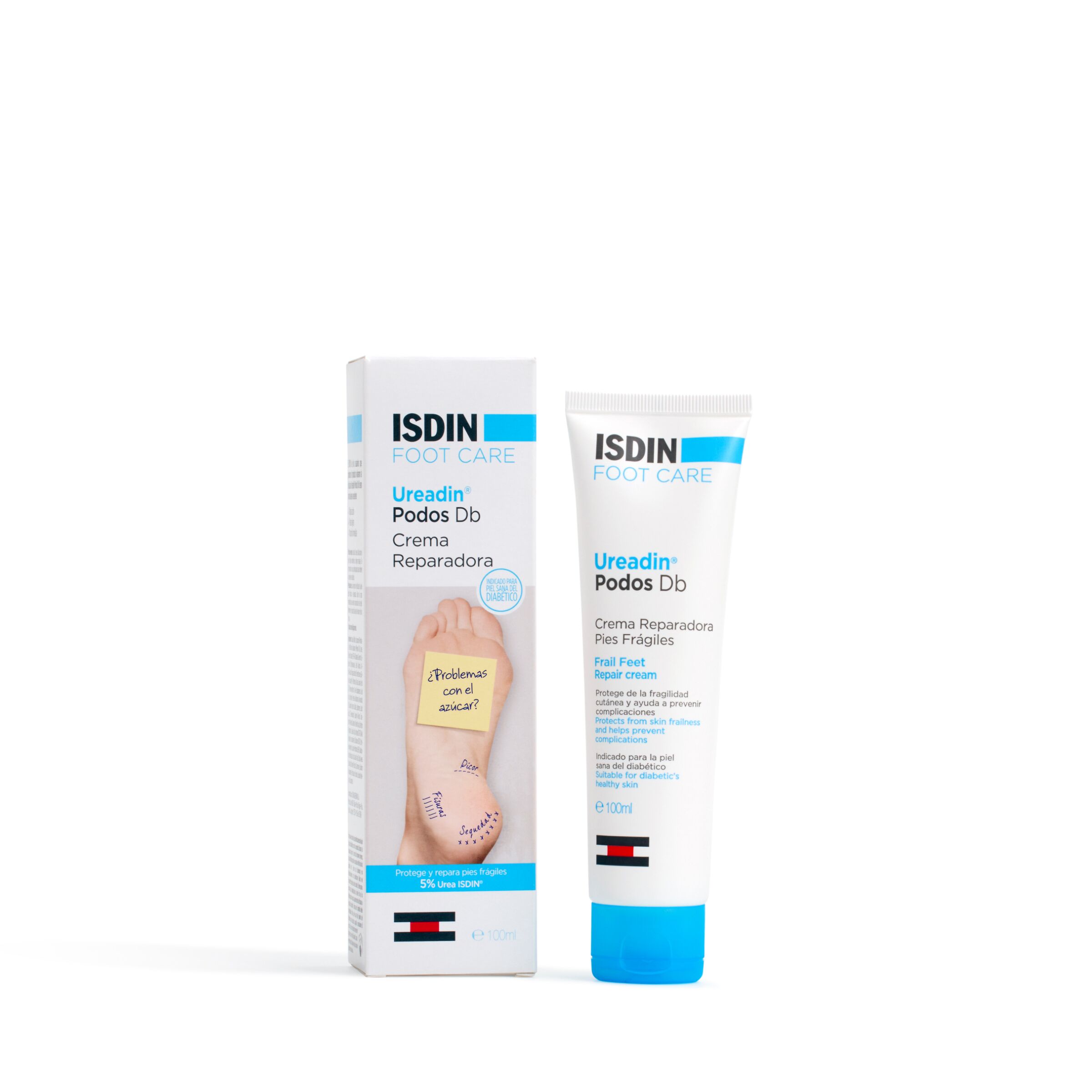 Isdin Ureadin Podos DB crema reparadora pies 100 ml