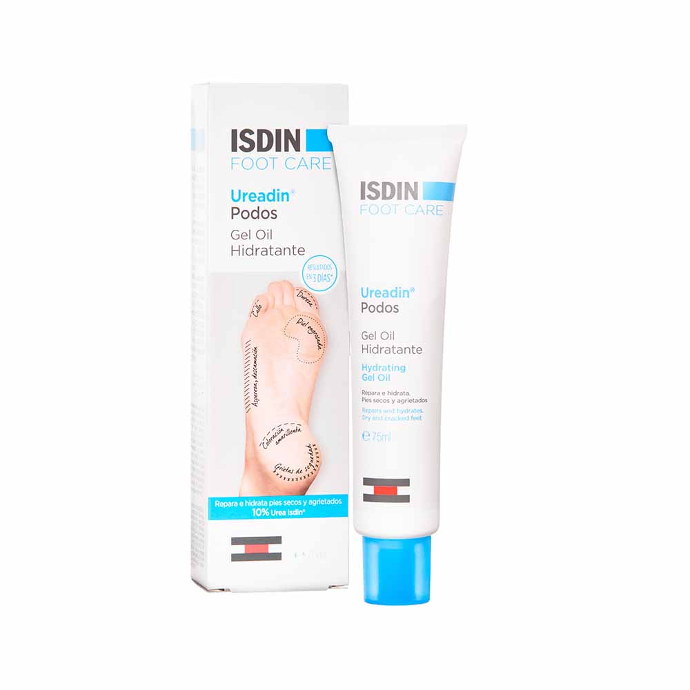 Isdin Ureadin Gel-aceite hidratante para pies 75 ml