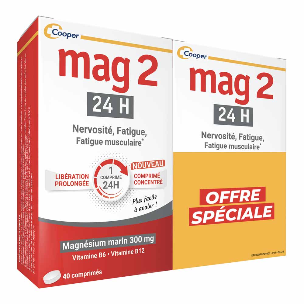 Mag 2 magnesio marino 24h 2x40 comprimidos