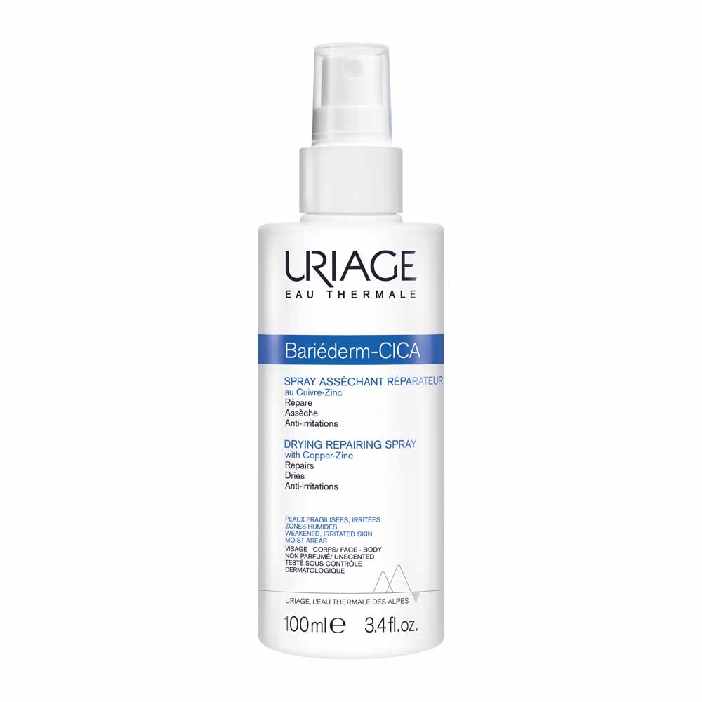 Uriage Bariéderm-Cica Spray secante reparador pieles frágiles e irritadas 100 ml