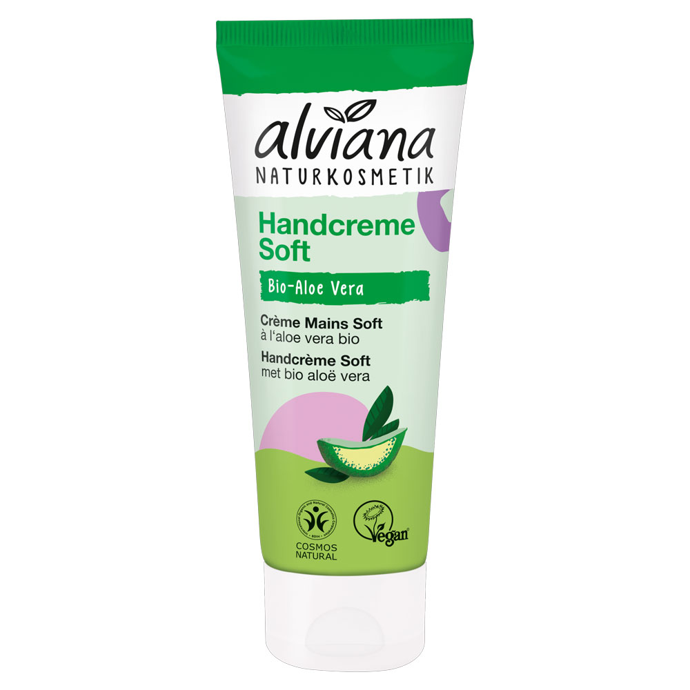 Alviana Crema de manos Soft con aloe vera bio 75 ml
