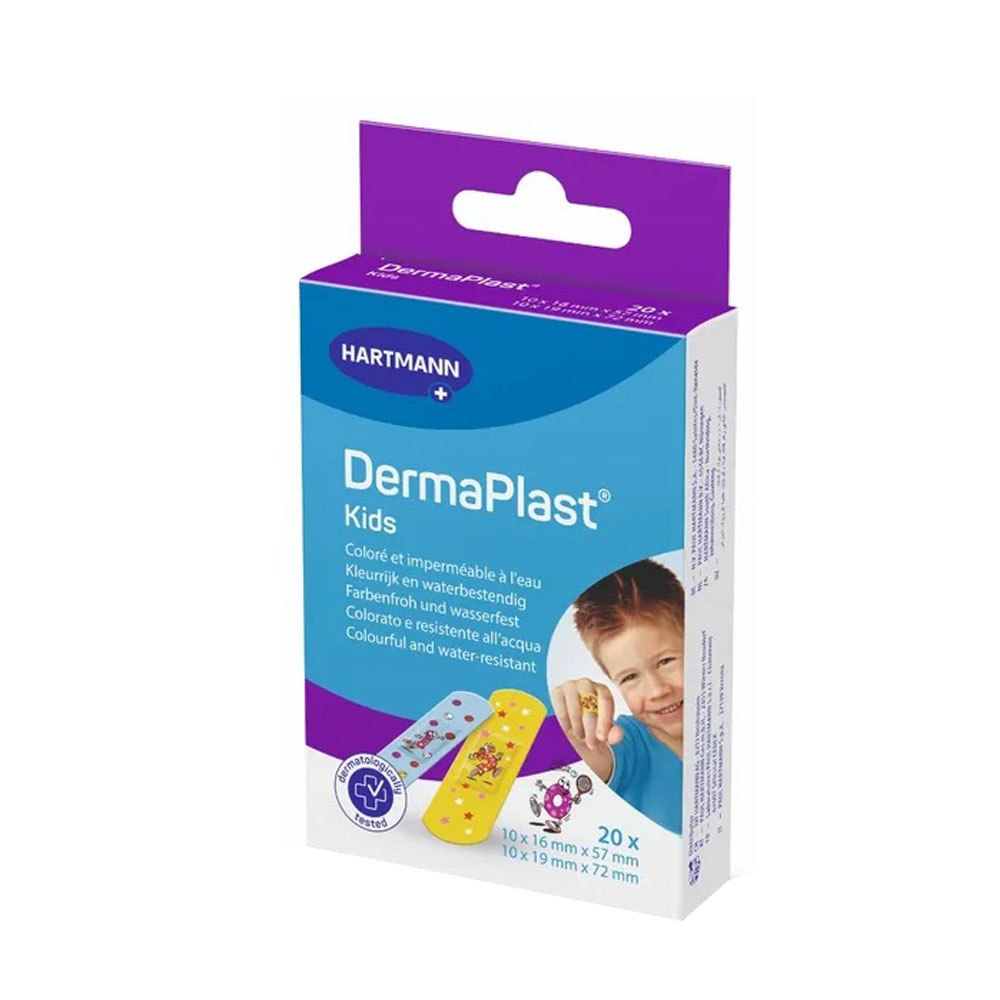 Hartmann Dermaplast Aderezos clásicos para niños x20
