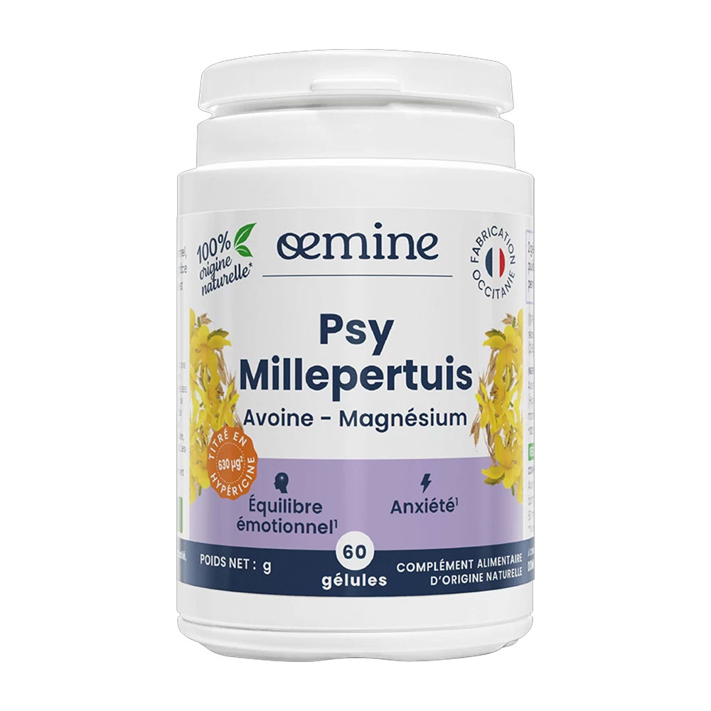 Oemine Psy hipérico avena y magnesio 60 cápsulas