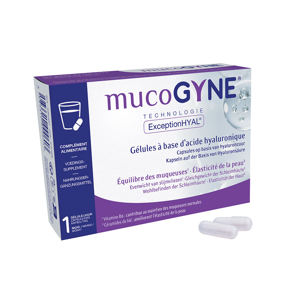 Saforelle Mucogyne Ácido hialurónico por vía oral 28 cápsulas