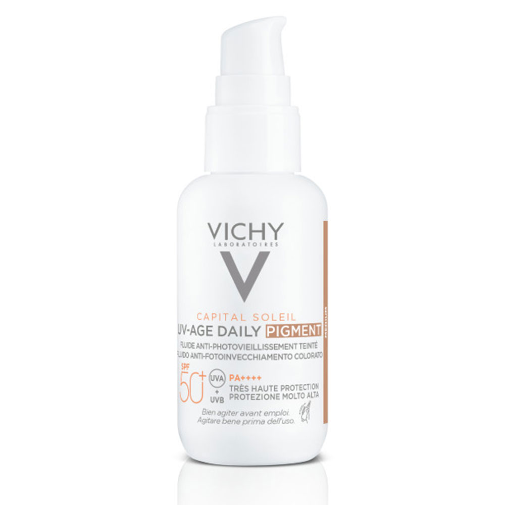 Vichy Capital Soleil Fluido antiedad SPF50+ Pigment uv-age daily 40 ml