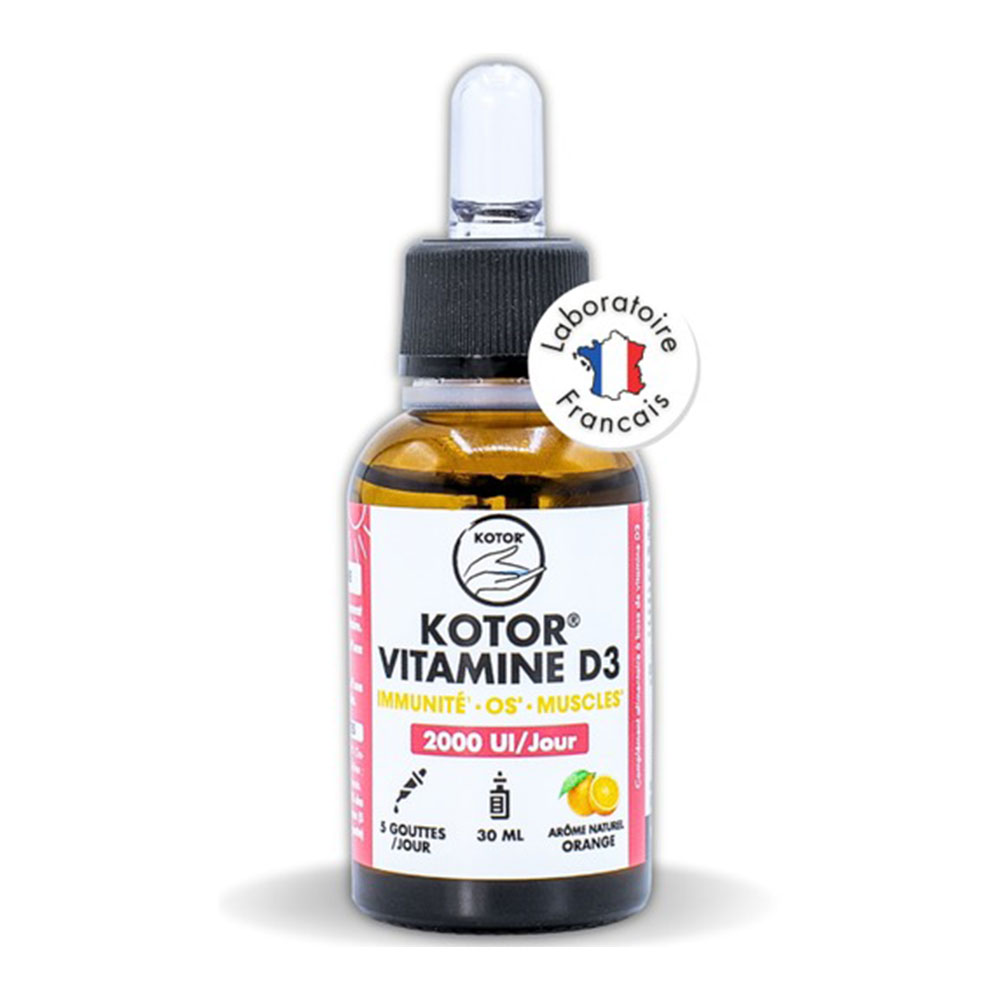 Kotor Pharma Vitamina D3 inmunidad, huesos y músculos 30 ml