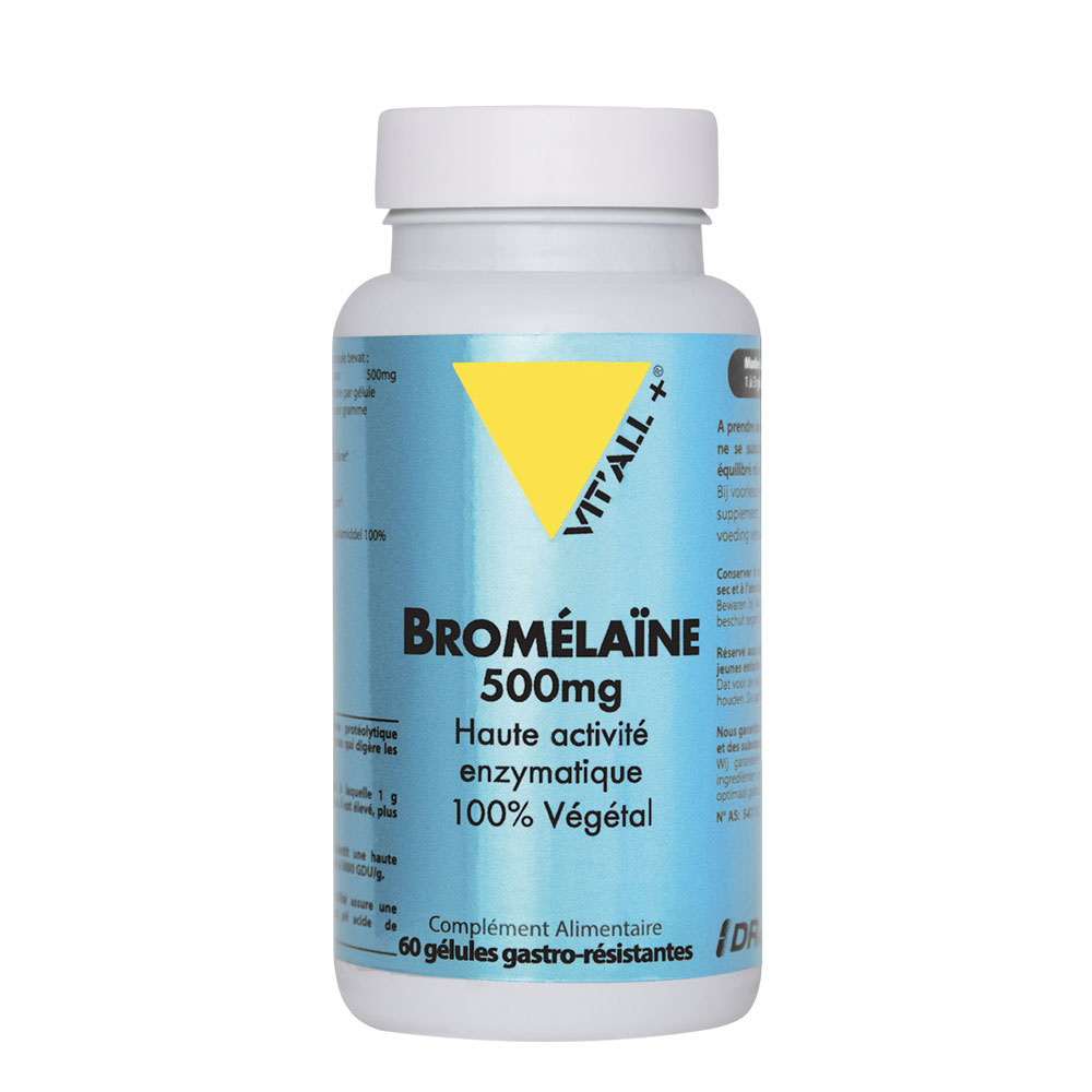 Vit'All+ Bromelaína 500 mg 60 comprimidos