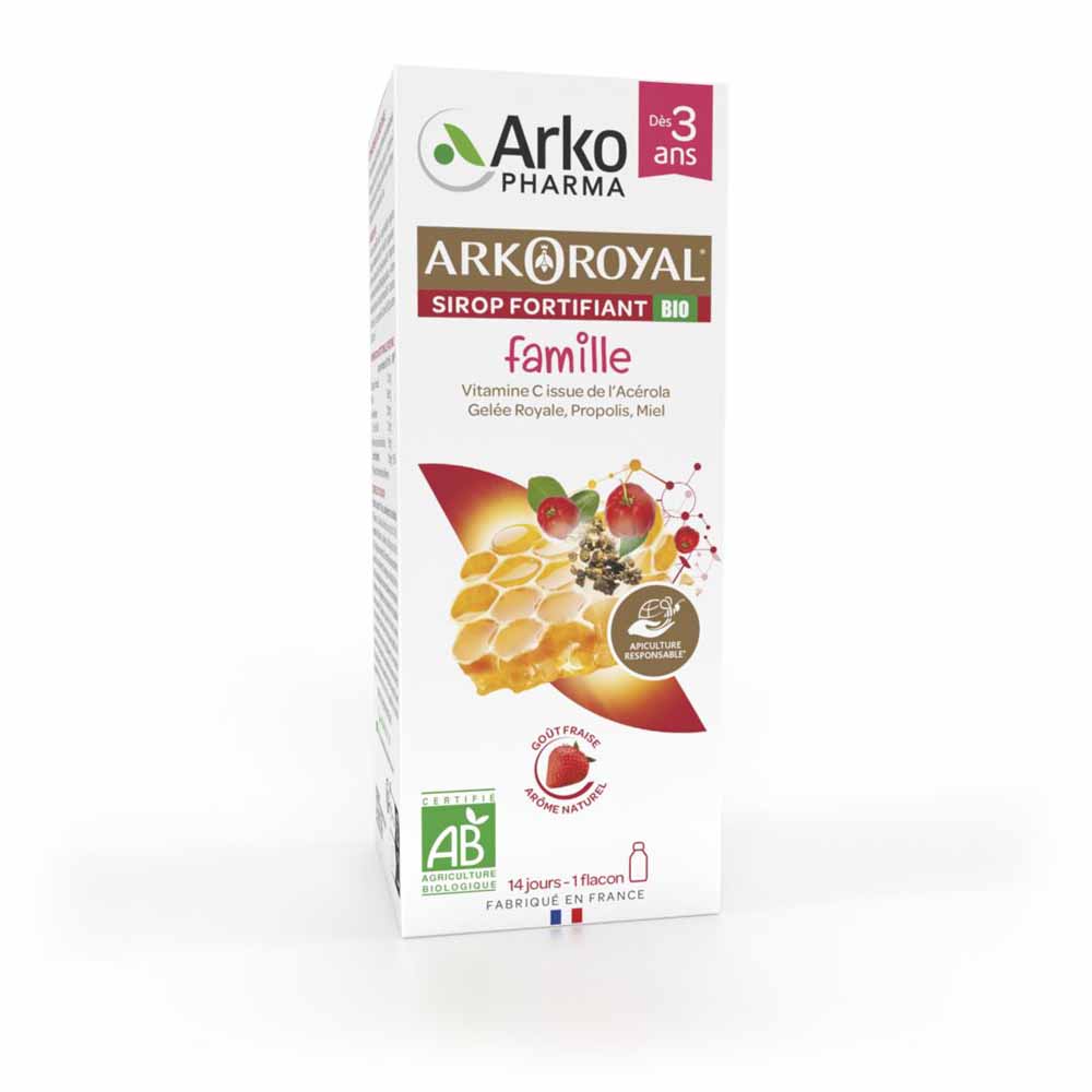 Arkopharma Arkoreal Jarabe fortificante junior bio 140ml