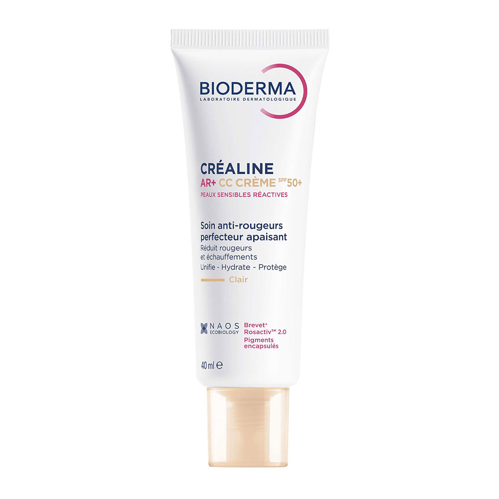 Bioderma Crealine AR+ CC crema SPF50+ tono claro 40 ml