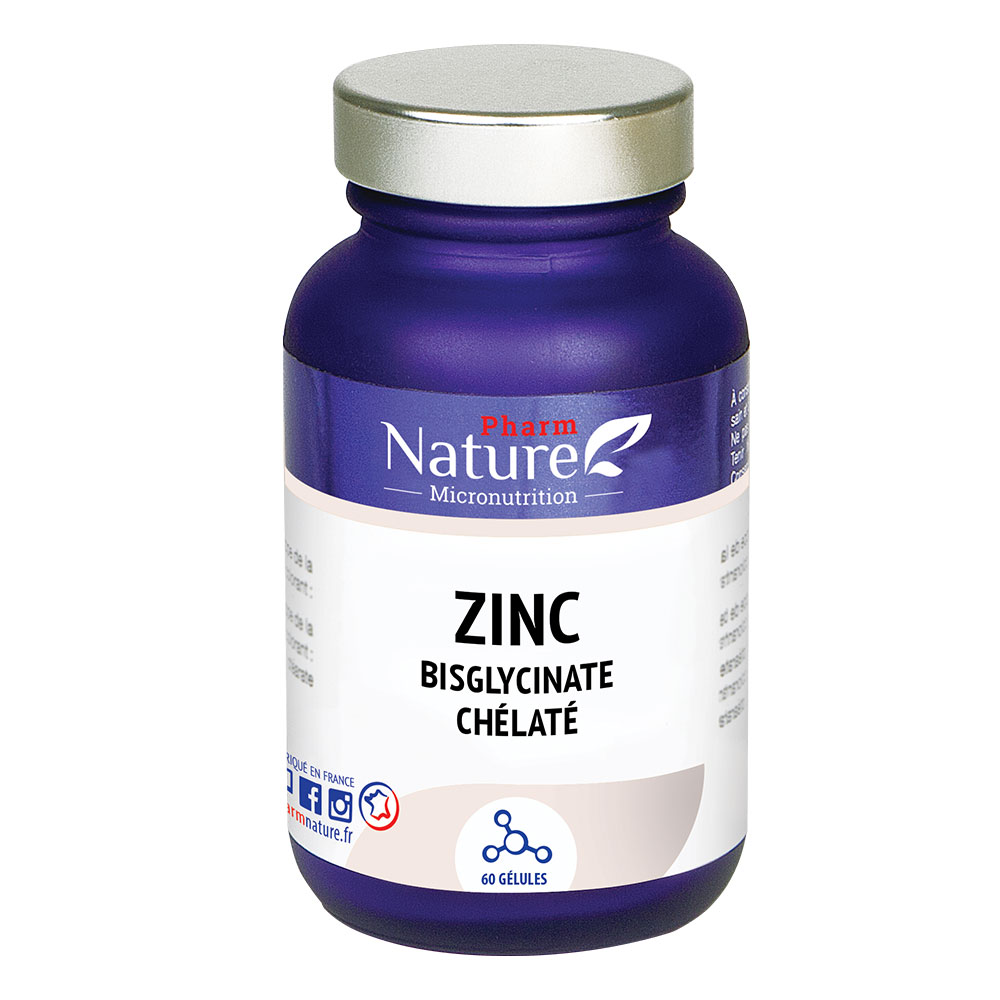 Kersiens Bisglicinato de zinc quelado 60 cápsulas